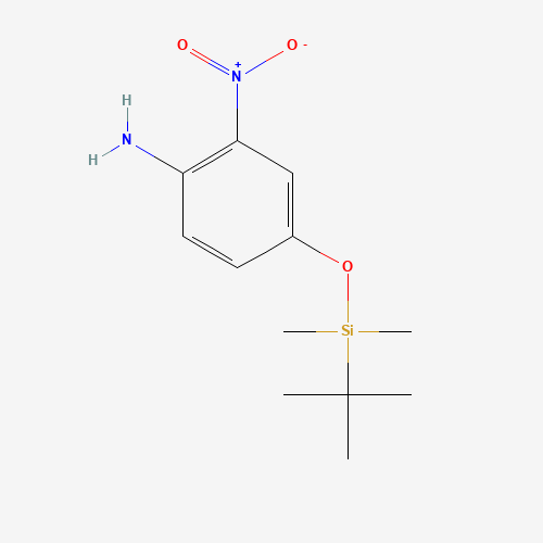 4-(tert-Butyldimethylsilyl)oxy-2-nitroaniline (CAS: 215656-99-8) - Related Chemical Product