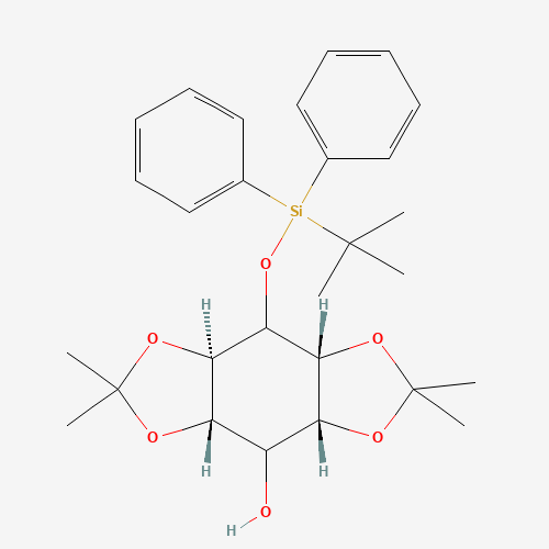 3-O-[(t-Butyldiphenylsilyl]-1,2:4,5-bis-O-(1-methylethylidene) D,L-myo-Inositol (CAS: 119874-35-0) - Related Chemical Product