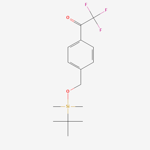 O-tert-Butyldimethylsilyl-benzyl Alcohol 4-(2,2,2-Trifluoroethanone) (CAS: 87736-75-2) - Related Chemical Product