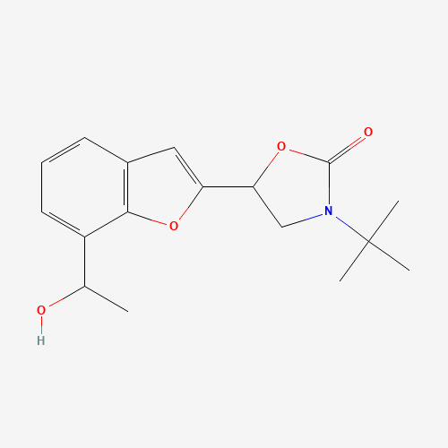 3-tert-Butyl-5-[7-(hydroxyethyl)-2-benzofuranyl]-2-oxazolidinone (CAS: 1076199-70-6) - Related Chemical Product