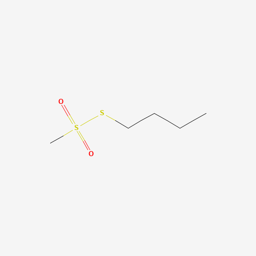 Butyl Methanethiosulfonate (CAS: 52017-46-6) - Chemical Structure and Molecular Formula 