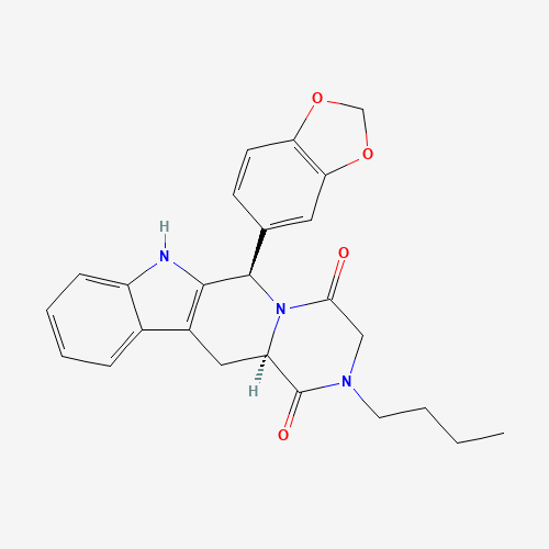 N-Butyl Nortadalafil (CAS: 171596-31-9) - Chemical Structure and Molecular Formula 