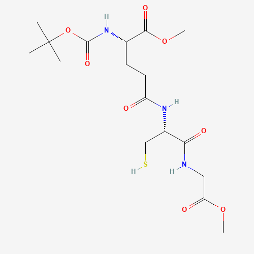 N-tert-Butyloxycarbonyl Glutathione Dimethyl Diester (CAS: 120033-58-1) - Related Chemical Product