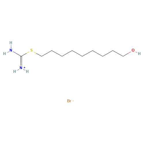 Carbamimidothioic Acid 9-Hydroxynonyl Ester Bromide (CAS: 511545-93-0) - Related Chemical Product