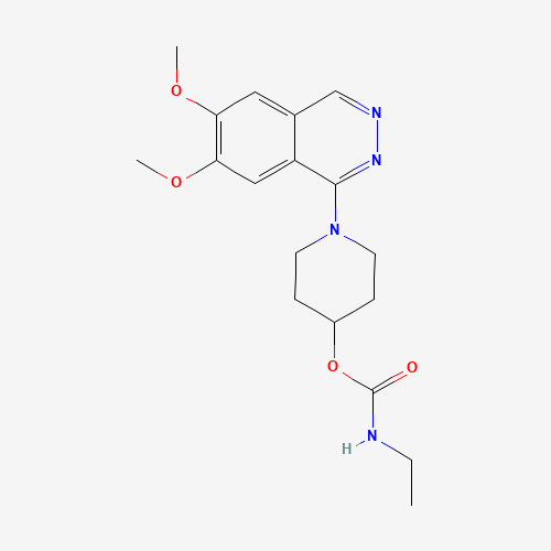 Carbazeran (CAS: 70724-25-3) - Chemical Structure and Molecular Formula 
