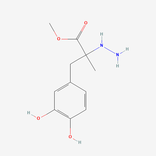 Carbidopa Methyl Ester (CAS: 91431-01-5) - Chemical Structure and Molecular Formula 