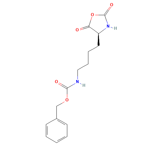 N6-Carbobenzoxy-L-lysine N-Carboxyanhydride (CAS: 1676-86-4) - Chemical Structure and Molecular Formula 
