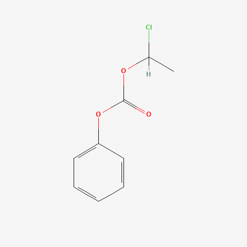 Carbonic Acid 1-Chloroethyl Phenyl Ester (CAS: 50972-20-8) - Chemical Structure and Molecular Formula 