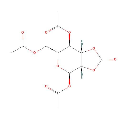 2,3-O-Carbonyl-1,4,6-tri-O-acetyl-a-D-mannopyranose (CAS: 53958-20-6) - Related Chemical Product