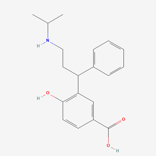 rac 5-Carboxy Desisopropyl Tolterodine (CAS: 214601-13-5) - Related Chemical Product