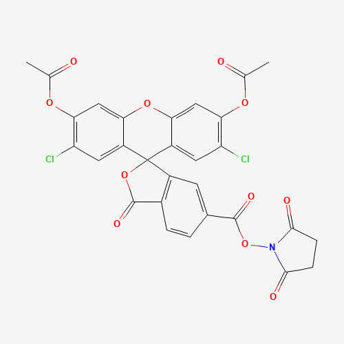 6-Carboxy-2',7'-dichlorofluorescein 3',6'-Diacetate Succinimidyl Ester (CAS: 852299-81-1) - Related Chemical Product