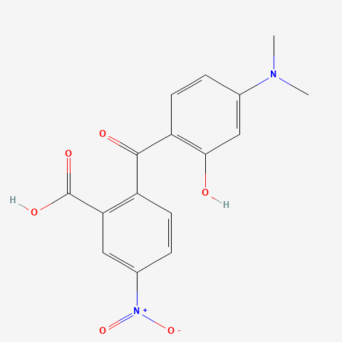 2'-Carboxy-4-dimethylamino-2-hydroxy-4'-nitrobenzophenone (CAS: 166442-35-9) - Related Chemical Product