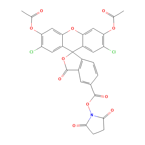 5(6)-Carboxy-2',7'-Dichlorofluorescein Diacetate Succinimidyl Ester (CAS: 147265-60-9) - Related Chemical Product