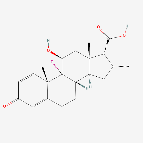 17b-Carboxy-17-desoxy Dexamethasone (CAS: 75262-69-0) - Related Chemical Product