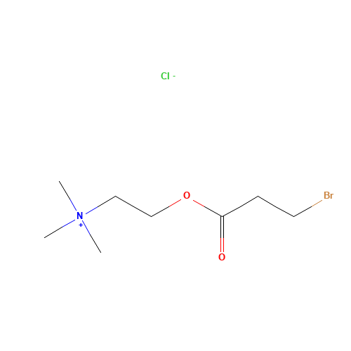 2-Carboxyethyl-bromo-choline Ester,Chloride Salt (CAS: 1219417-69-2) - Related Chemical Product