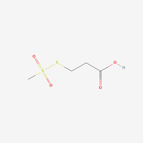 2-Carboxyethyl Methanethiosulfonate (CAS: 92953-12-3) - Chemical Structure and Molecular Formula 