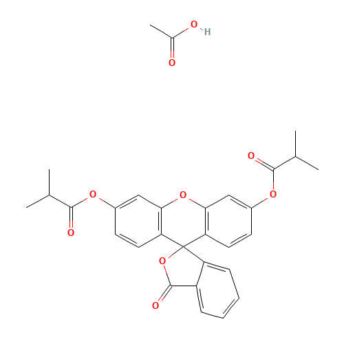 5(6)-Carboxyfluorescein Diisobutyrate (CAS: 287111-44-8) - Related Chemical Product