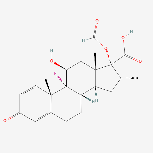17b-Carboxy-17a-formyloxy Dexamethasone (CAS: 473273-04-0) - Related Chemical Product