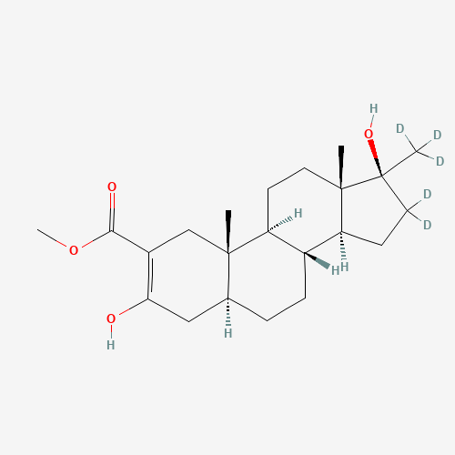 2-Carboxy 3-Hydroxy Madol Methyl Ester-d5 (CAS: 853904-67-3) - Related Chemical Product