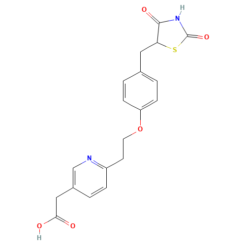 Carboxy Pioglitazone (M-V) (CAS: 146062-48-8) - Related Chemical Product