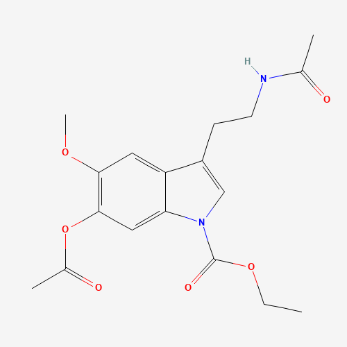 N-Carboxylate-6-acetyloxy Melatonin Ethyl Ester (CAS: 519186-55-1) - Related Chemical Product