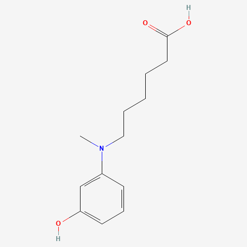 N-(5-Carboxypentyl)-3-hydroxy-N-methylaniline (CAS: 887353-92-6) - Related Chemical Product