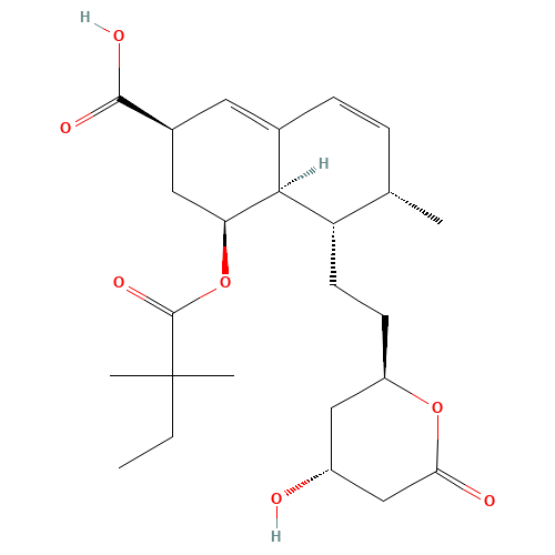 6'-Carboxy Simvastatin (CAS: 114883-30-6) - Related Chemical Product