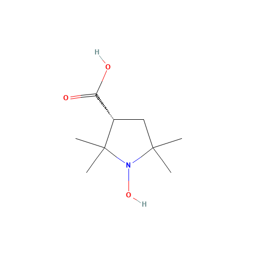 (+)-3-Carboxy-2,2,5,5-tetramethylpyrrolidinyl-1-oxy (CAS: 50525-83-2) - Related Chemical Product