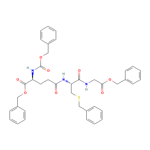 N-Cbz-O-Bzl-L-Glu-S-Bzl-L-Cys-Gly-OBzl (CAS: 97924-38-4) - Related Chemical Product
