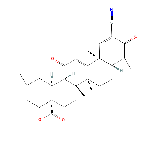 CDDO Methyl Ester (CAS: 218600-53-4) - Chemical Structure and Molecular Formula 