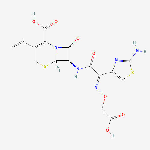 (E)-Cefixime (Cefixime EP Impurity D) (CAS: 97164-56-2) - Chemical Structure and Molecular Formula 