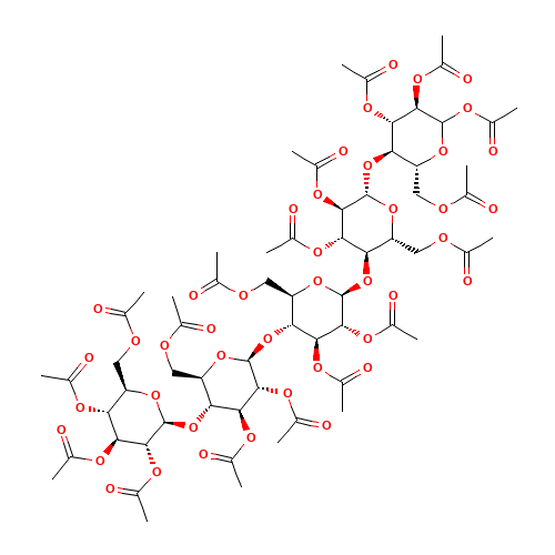 D-Cellopentose Heptadecaacetate (CAS: 83058-38-2) - Related Chemical Product