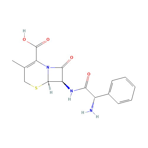 L-Cephalexin (CAS: 34632-04-7) - Chemical Structure and Molecular Formula 