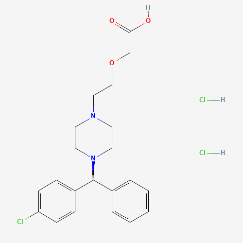 (S)-Cetirizine Dihydrochloride (CAS: 163837-48-7) - Related Chemical Product