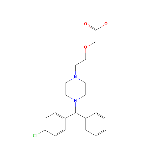 Cetirizine Methyl Ester (CAS: 83881-46-3) - Related Chemical Product