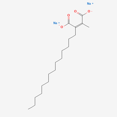 Chaetomellic Acid A Disodium Salt (CAS: 161308-35-6) - Chemical Structure and Molecular Formula 