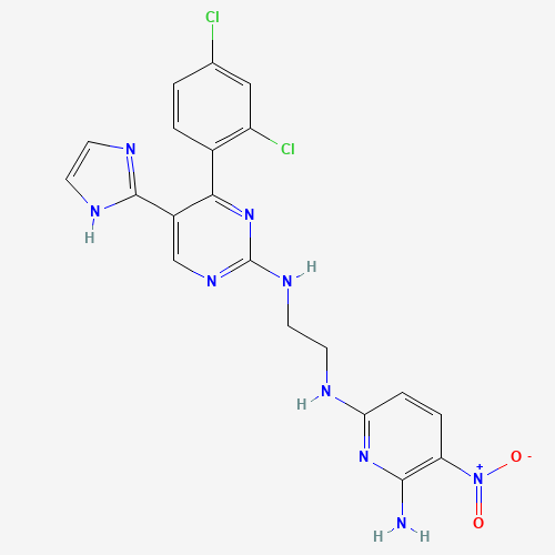 CHIR 98014 (CAS: 556813-39-9) - Chemical Structure and Molecular Formula 