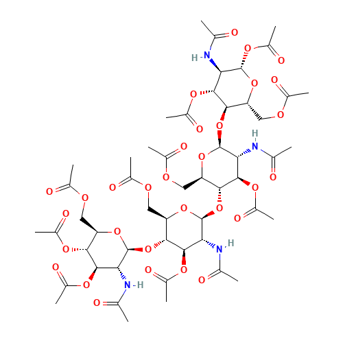 Chitotetraose Tetradecaacetate (CAS: 117399-51-6) - Related Chemical Product