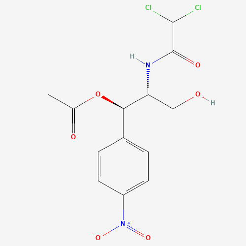 Chloramphenicol 1-Acetate (CAS: 23214-93-9) - Chemical Structure and Molecular Formula 