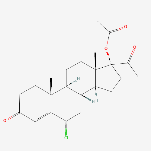 6b-Chloro-17-acetoxy Progesterone (CAS: 2658-74-4) - Related Chemical Product