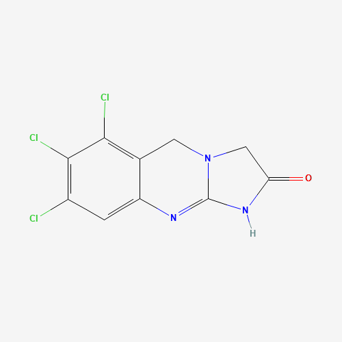 8-Chloro Anagrelide (CAS: 1092352-99-2) - Chemical Structure and Molecular Formula 