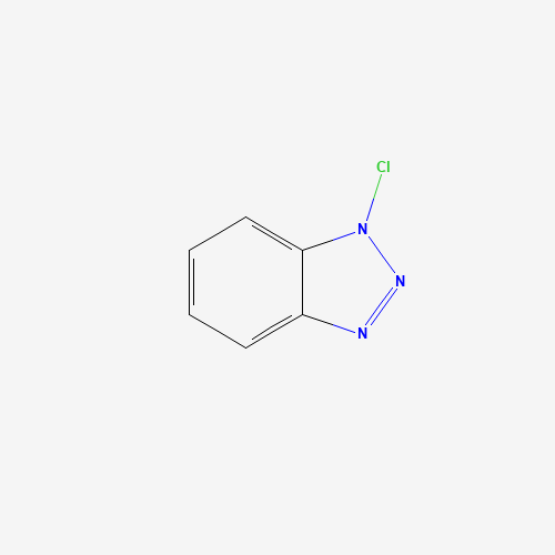 1-Chlorobenzotriazole (CAS: 21050-95-3) - Chemical Structure and Molecular Formula 