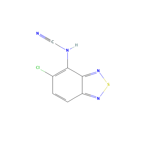 (5-Chloro-2,1,3-benzothiadiazol-4-yl)-cyanamide (CAS: 51322-80-6) - Related Chemical Product