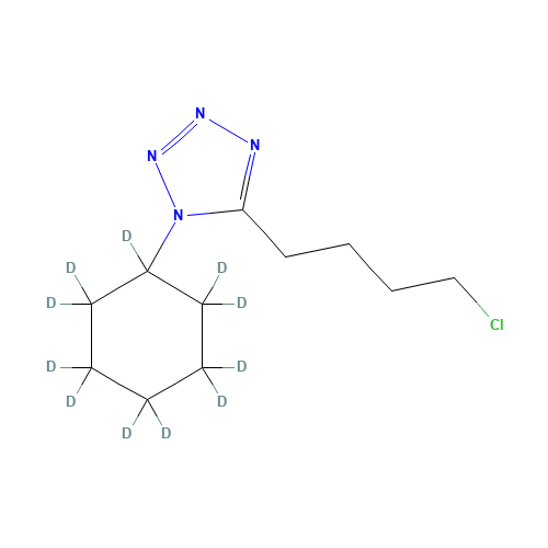 5-(4-Chlorobutyl)-1-cyclohexyltetrazole-d11 (CAS: 1073608-19-1) - Related Chemical Product