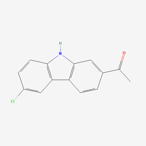 1-(6-Chloro-9H-carbazol-2-yl)ethanone (Carprofen Impurity) (CAS: 92841-22-0) - Related Chemical Product