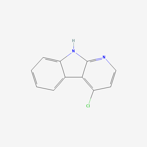 4-Chloro a-Carboline (CAS: 25208-32-6) - Chemical Structure and Molecular Formula 