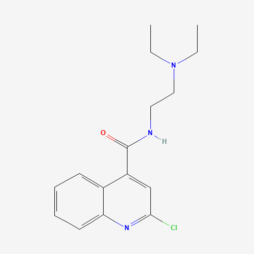 2-Chloro-N-[2-(diethylamino)ethyl]-4-quinolinecarboxamide (CAS: 87864-14-0) - Related Chemical Product