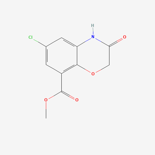 6-Chloro-3,4-dihydro-3-oxo-2H-1,4-benzoxazine-8-carboxylic Acid Methyl Ester (CAS: 123040-75-5) - Related Chemical Product
