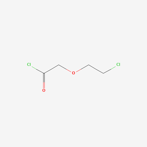2-(2-Chloroethoxy)acetyl Chloride chemical structure 2-(2-Chloroethoxy)acetyl Chloride (CAS: 39229-33-9) - Chemical Structure and Molecular Formula