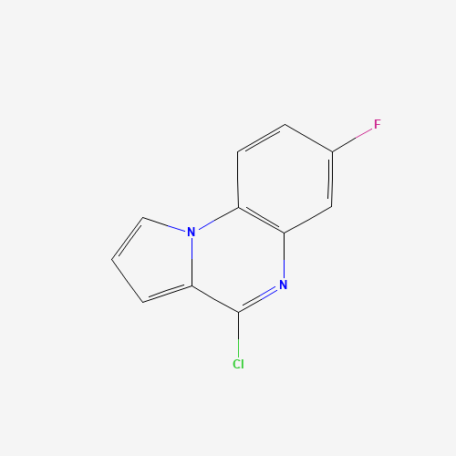 4-Chloro-7-fluoropyrrolo[1,2-a]quinoxaline (CAS: 136773-69-8) - Related Chemical Product